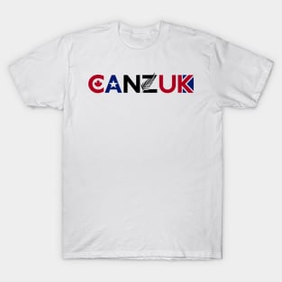 CANZUK - Symbols and National Colours T-Shirt